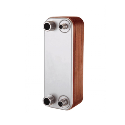 Refrigerador hidráulico de agua caliente bobina de cobre compacto intercambiador de calor de placa soldada