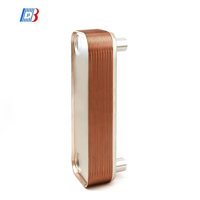 Exchanger de calor de cobre con soldadura de acero inoxidable Refrigerador de aceite para motores marinos
