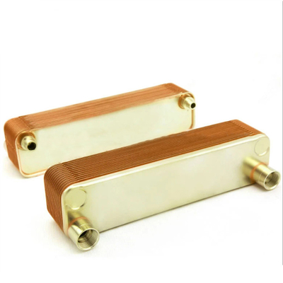 Alta eficiencia de acero inoxidable de 316L de cobre de placa soldada intercambiador de calor