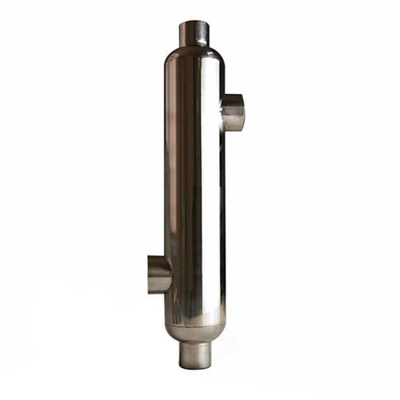 Personalizar el acero inoxidable Ti material de soldadura de plasma concha y tubo intercambiador de calor piscina intercambiador de calor