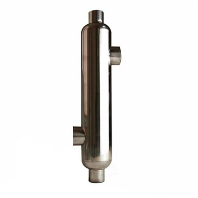 Intercambiador de calor de la piscina Intercambiador de calor del tubo de acero inoxidable