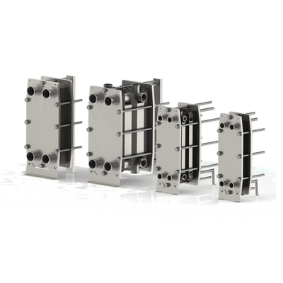 Placas sanitarias de acero inoxidable intercambiador de calor pasteurizador para leche utilizada