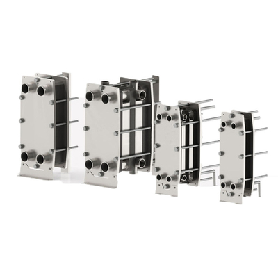 Exchanger de calor de placas de pasteurización de refrigerador de leche con SS316L para la industria alimentaria