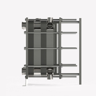 Refrigerador Placa sanitaria Intercambiador de calor para cerveza de leche yogur zumo de vino pasteurizador
