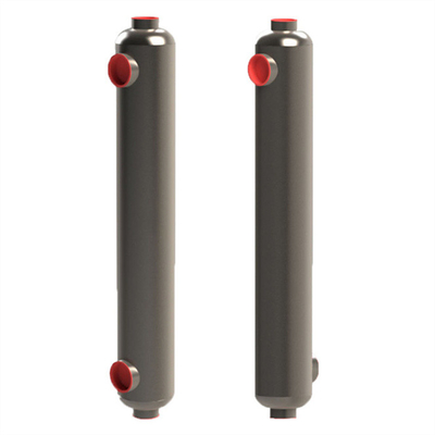 Intercambiador de calor industrial de caparazón y tubo de titanio para piscina