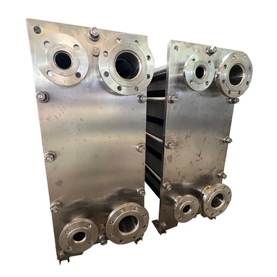 Exchanger de calor de placa de leche líquida de acero inoxidable para uso sanitario industrial Exchanger de calor de placa de gasket de vapor