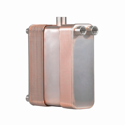 Refrigerante de alta presión Evaporador de cobre soplador secador de aire filtro intercambiador de calor de vapor