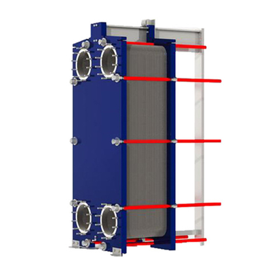 Intercambiador de calor de placa de juntas multifuncional con juntas SS316 SS304 para agua