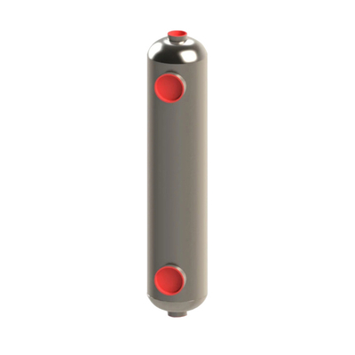 Intercambiador de calor de acero inoxidable de gran área de transferencia de calor y tubo para calefacción de piscinas
