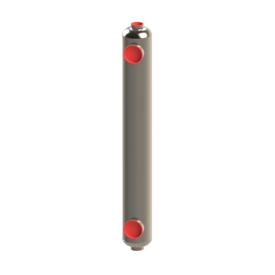 Intercambiador de calor de acero inoxidable de gran área de transferencia de calor y tubo para calefacción de piscinas