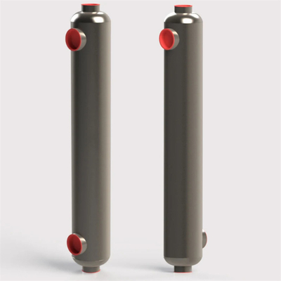 Intercambiador de calor de caparazón y tubo de titanio de acero inoxidable para piscinas y spas