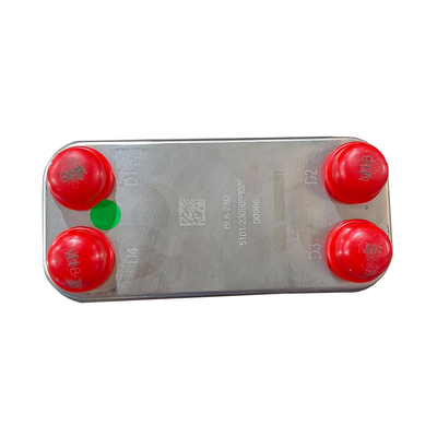 Exchanger de calor de placas de acero inoxidable 304/316L de cobre soldado para la industria marina de alimentos