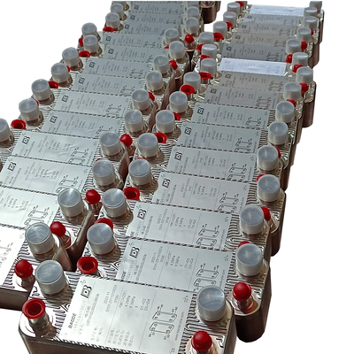 Cobre industrial 304/316L Placa soldada Equipo de refrigeración de agua Intercambiador de calor