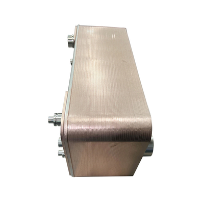 BL130 Intercambiadores de calor de placas de cobre con soldadura para refrigeración de agua