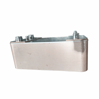Intercambiador de calor de placa de cobre con soldadura de la serie BL130 adecuado para sistemas de enfriamiento por agua
