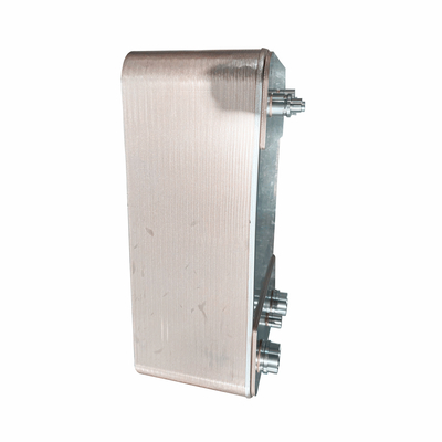 Intercambiador de calor de placa de cobre con soldadura de la serie BL130 adecuado para sistemas de enfriamiento por agua
