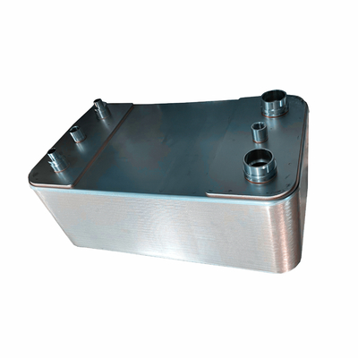 BL130 China suministro de fábrica de cobre de placa soldada intercambiador de calor para la caldera industrial