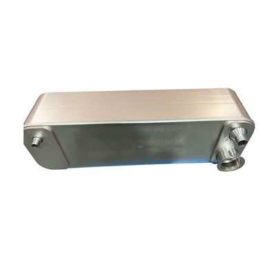 Exchanger de calor de placa de cobre de alta calidad de acero inoxidable Phe de cobre cerveza a agua