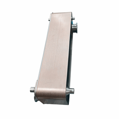 Refrigerante de alta calidad Intercambiador de calor de cobre de alta presión Intercambiador de calor de placa de agua soldada