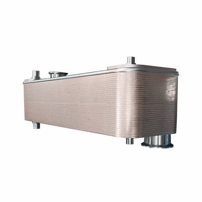 BPHE Fabricante Acero inoxidable 304/316L Intercambiador de calor de placa soldada para aire acondicionado