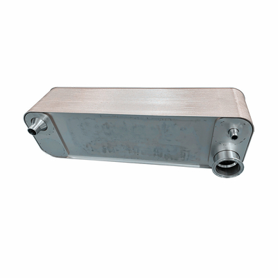 Acero inoxidable condensador refrigerado por agua intercambiador de calor soldado refrigeración intercambiador de calor piezas de placa intercambiador de calor