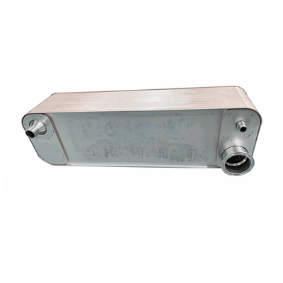 Intercambiador de calor de placa de cobre con soldadura de alta temperatura duradero para refrigerador de agua de leche