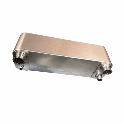 Refrigerante de alta presión, condensador de refrigeración de agua, intercambiador de calor de placa soldada