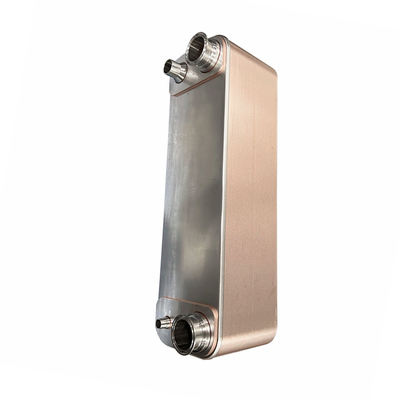 Intercambiador de calor de fabricación profesional Tipo de placa soldada Intercambiador de calor agua agua 316 para HVAC