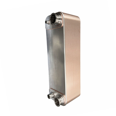 Intercambiador de calor de placa soldada de acero inoxidable para refrigeración de refrigerador HVAC de líquido a agua