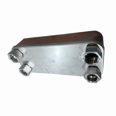SUS304 316L condensador confiable de placa soldada intercambiador de calor de la placa hidráulica de la aplicación de enfriador mini bobinas de evaporador