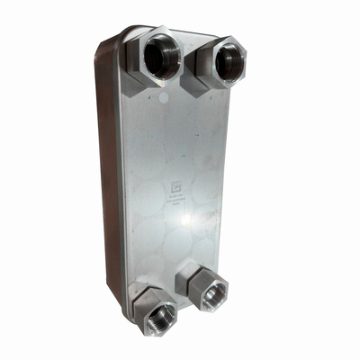 Condensador de cobre Bphe Intercambiador de calor de placa soldada Uso para refrigeración de la bomba de calor Aire acondicionado