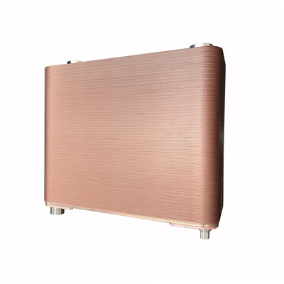 Intercambiadores de calor de chapa soldada industriales compactos y duraderos para el área de transferencia de calor de 0,02-3,5 M2