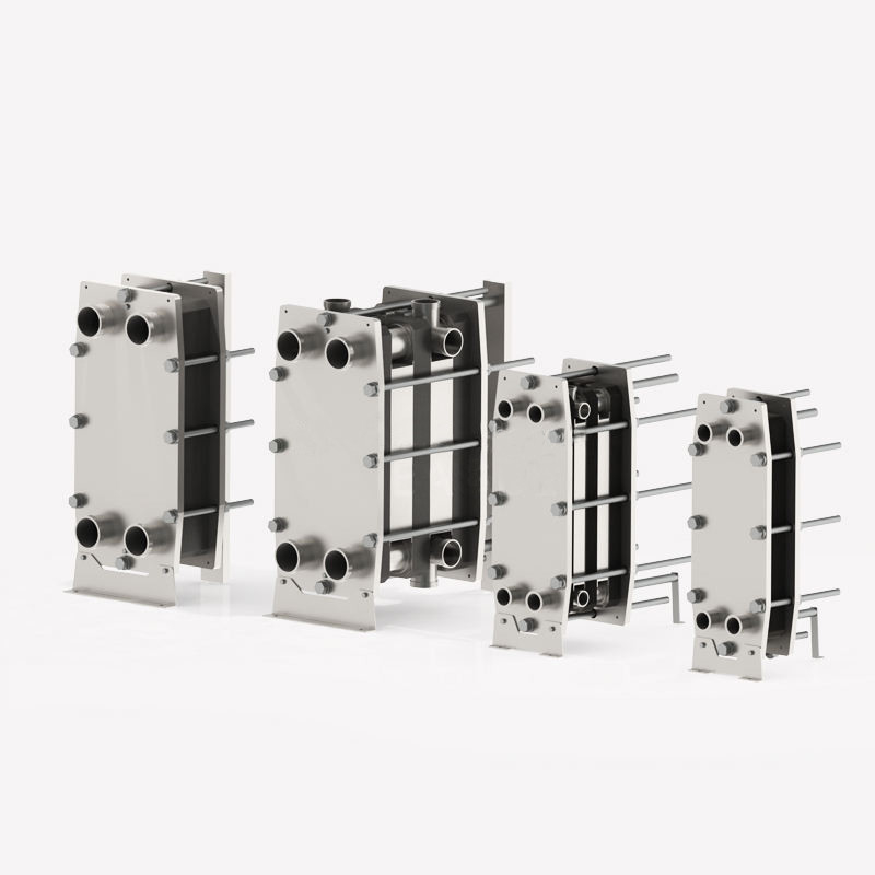 Exchanger de calor de placas de leche líquida de acero inoxidable para uso sanitario industrial