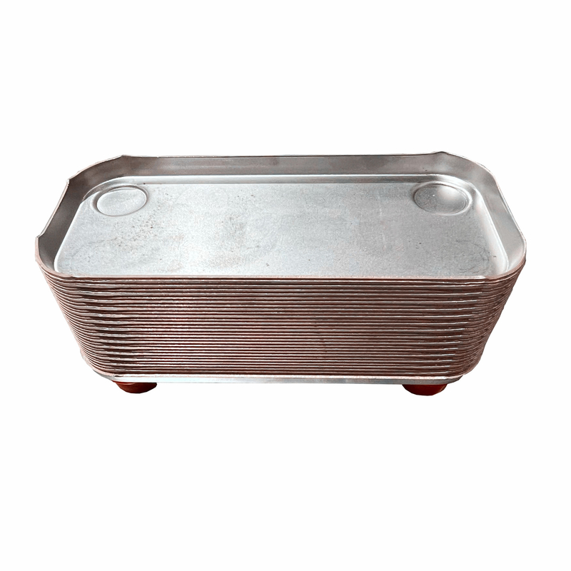 Exchanger de calor de placas de acero inoxidable 304/316L de cobre soldado para la industria marina de alimentos