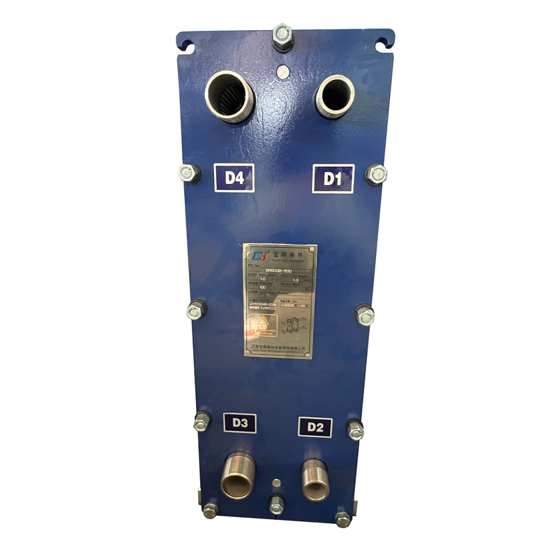 Tipo de junta de acero inoxidable, intercambiador de calor de placa de condensador de vapor industrial en petroquímica