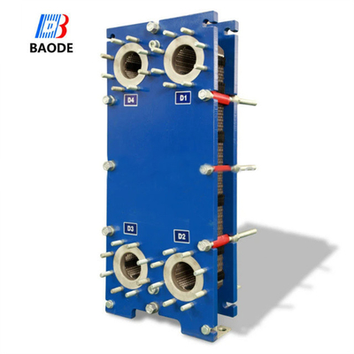BH100 Placa de acero inoxidable y el marco de refrigeración líquida intercambiador de calor de la placa de gasket intercambiador de calor con alto estándar