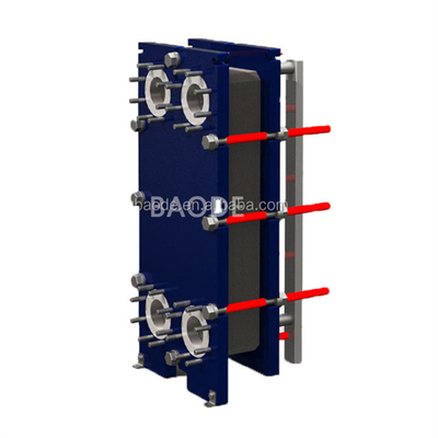 BH100 Intercambiador de calor de placa de juntas de acero inoxidable para sistema de enfriamiento de agua de mar